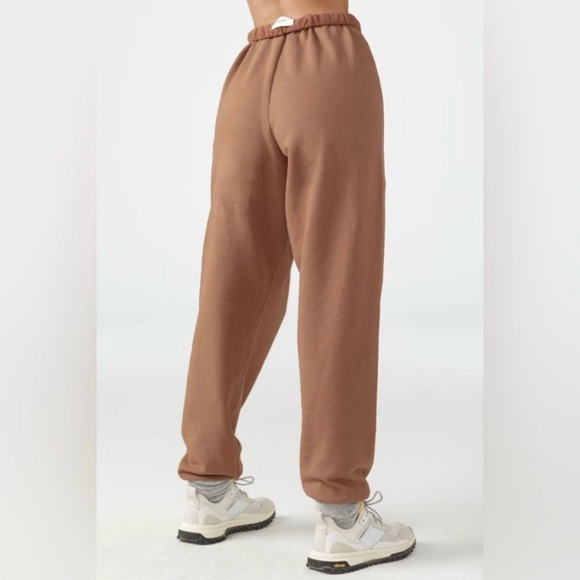 Joah Brown Oversizeded Sweatpants in Terracotta SZ S/M - Picture 2 of 4